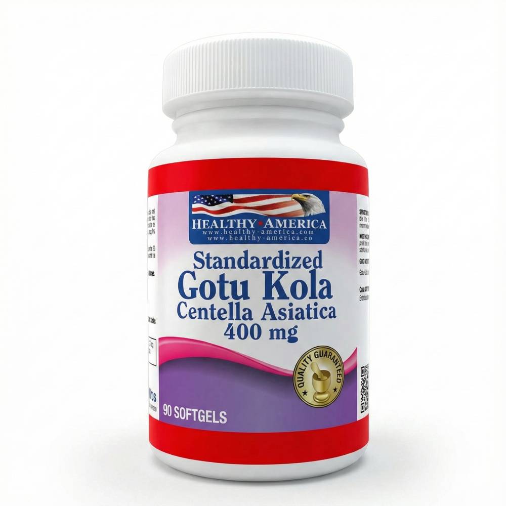 Gotukola Centella Asiatica 400 mg 90 Capsulas