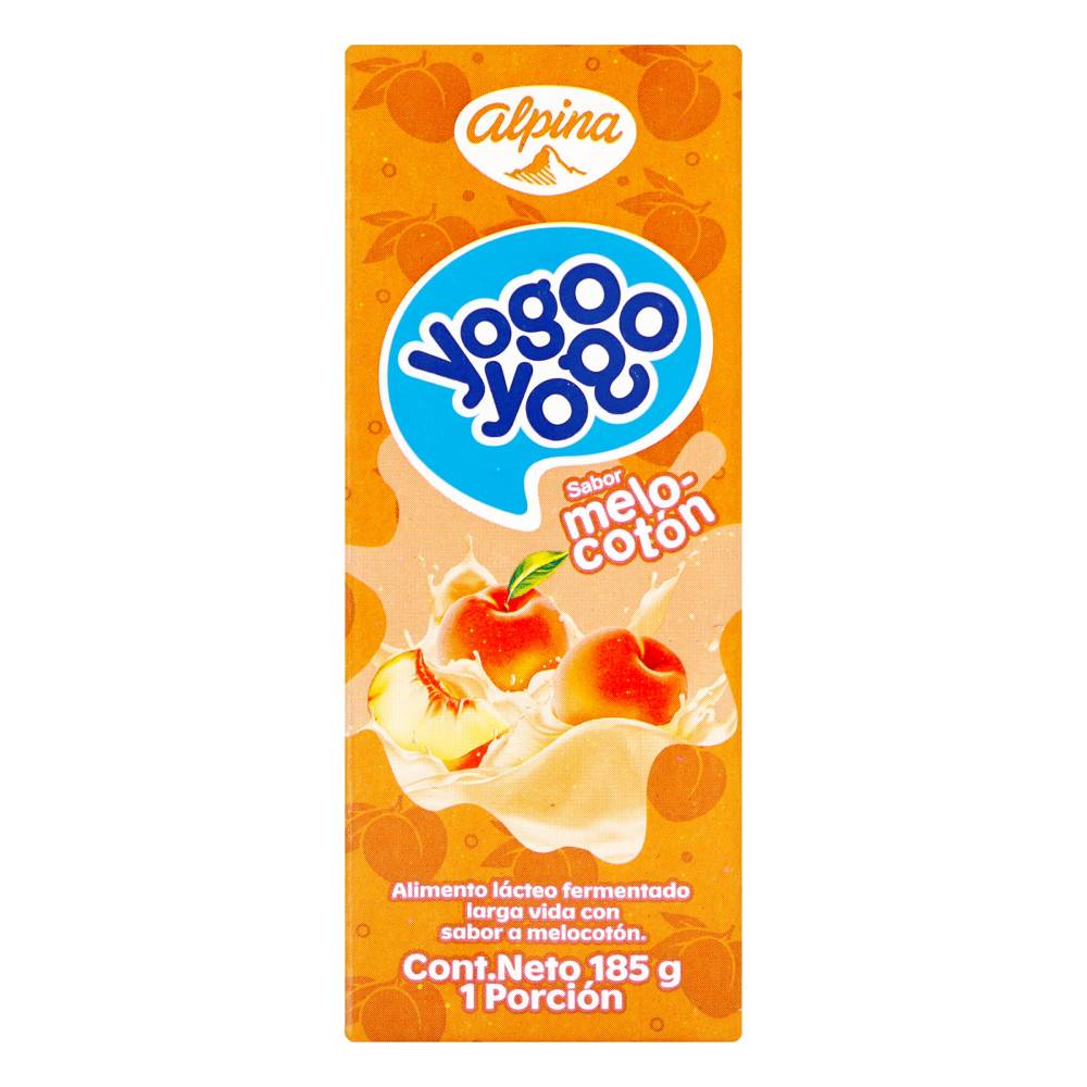 Yogo Yogo Alpina Sabor Melocoton 185 ml