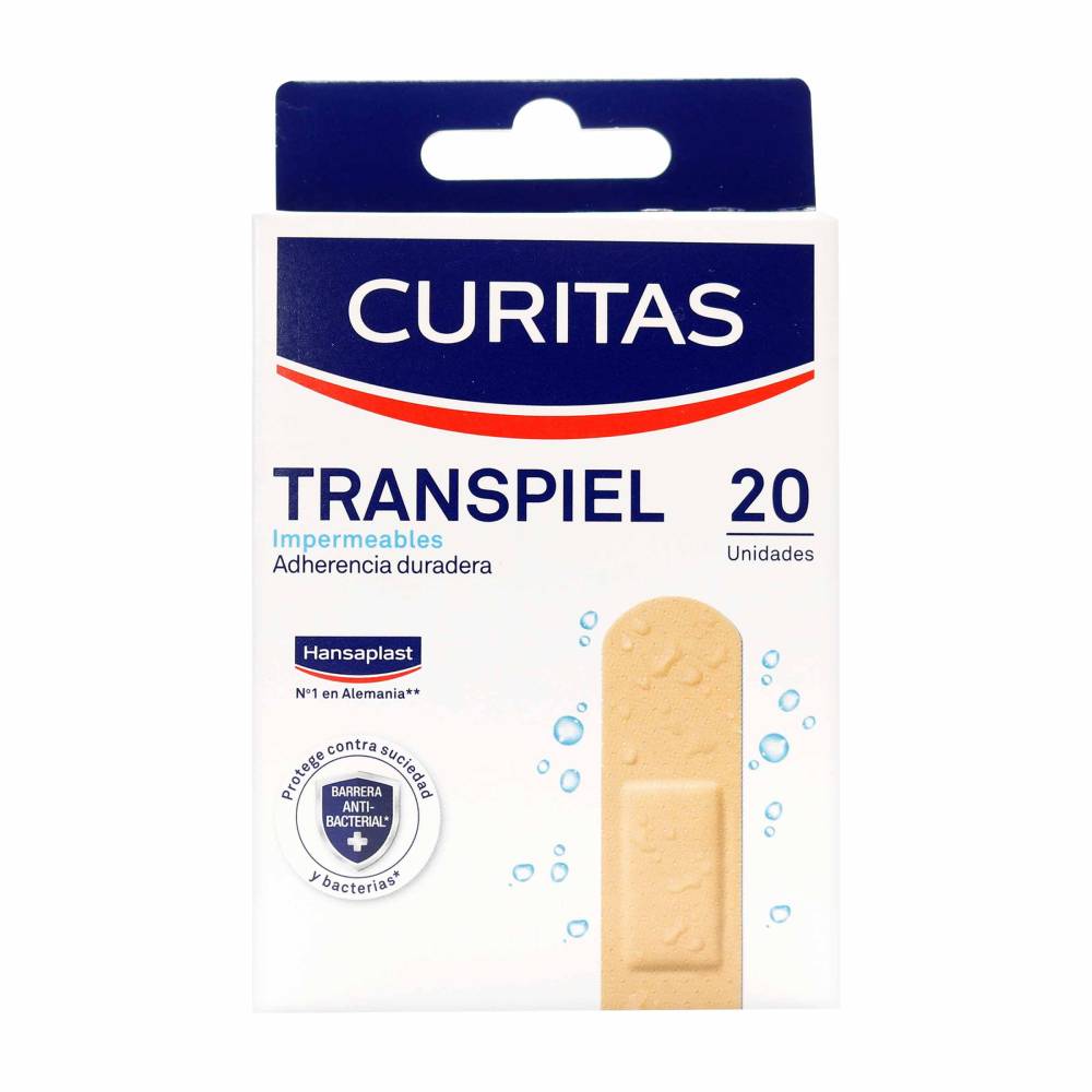 Curitas Impermeables Transpiel 20 Unidades
