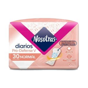 Protectores Nosotras Normal con Prebioticos 30 Unidades