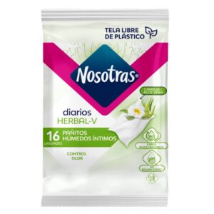 Pañitos Humedos Intimos Nosotras 16 Unidades