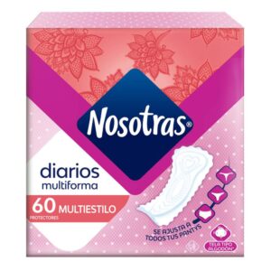 Protectores Nosostras Díarios Multiestilo 60 Unidades