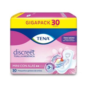 Toallas Tena Mujer Mini Con Alas 30 Unidades