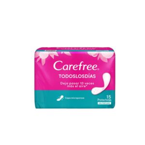 Protectores Carefree Todos los Días 15 Unidades