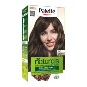Tinte Palette Natural Tubo 4-0 Castaño Medio