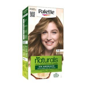 Tinte Palette Natural Tubo 7-0 Rubio Medio