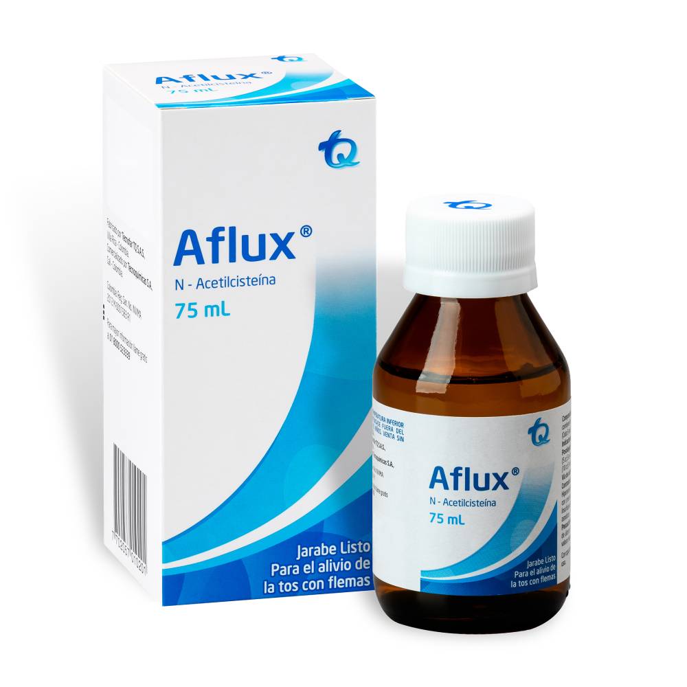 Aflux Jarabe Listo Para La Tos 75 ml
