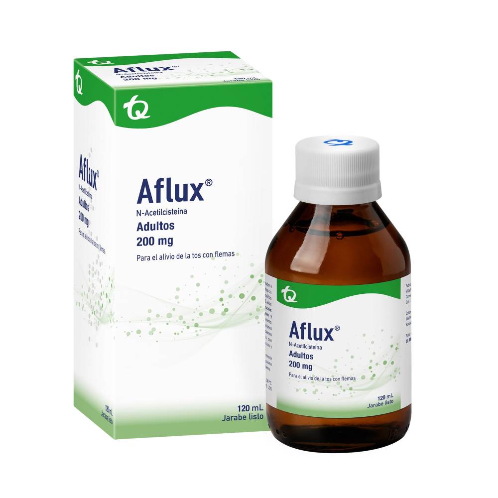 Aflux Jarabe Listo Para La Tos Adulto 120 ml