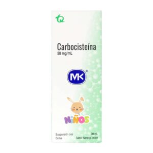 Carbocisteina 50 mg MK Gotas Sabor Naranja 30 ml