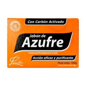 Jabon De Azufre Con Carbon Activado 100 g