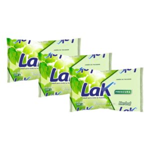 3 Jabones Lak Frescura Herbal 110 g