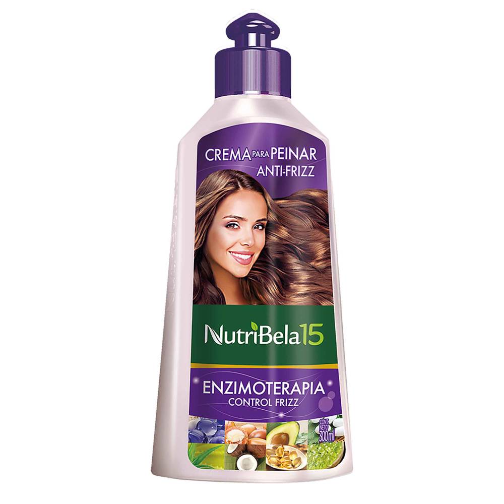 Crema Para Peinar Nutribela Antifrizz 300 ml