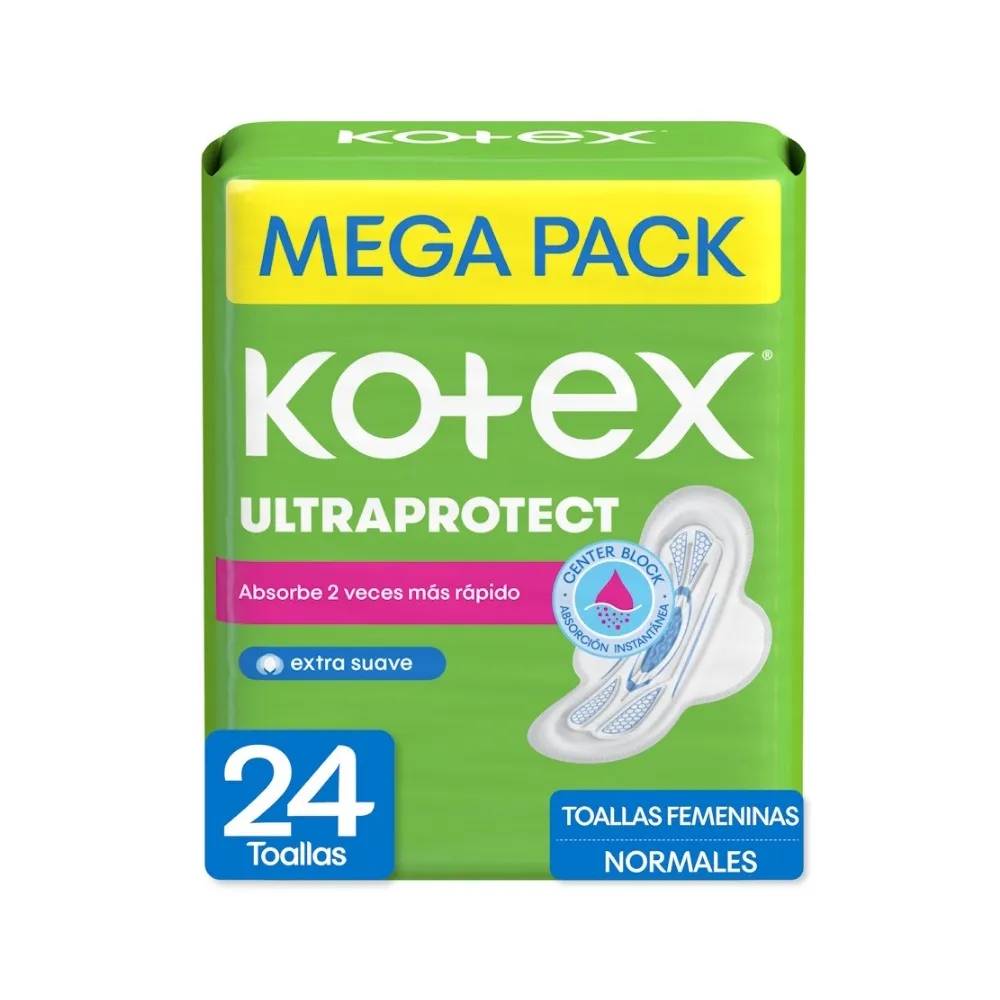 Toallas Kotex Normal 24 Unidades