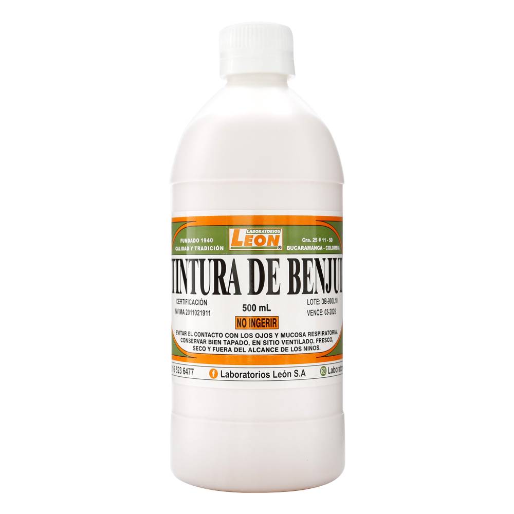 Tintura de Benjui Leon 500 ml