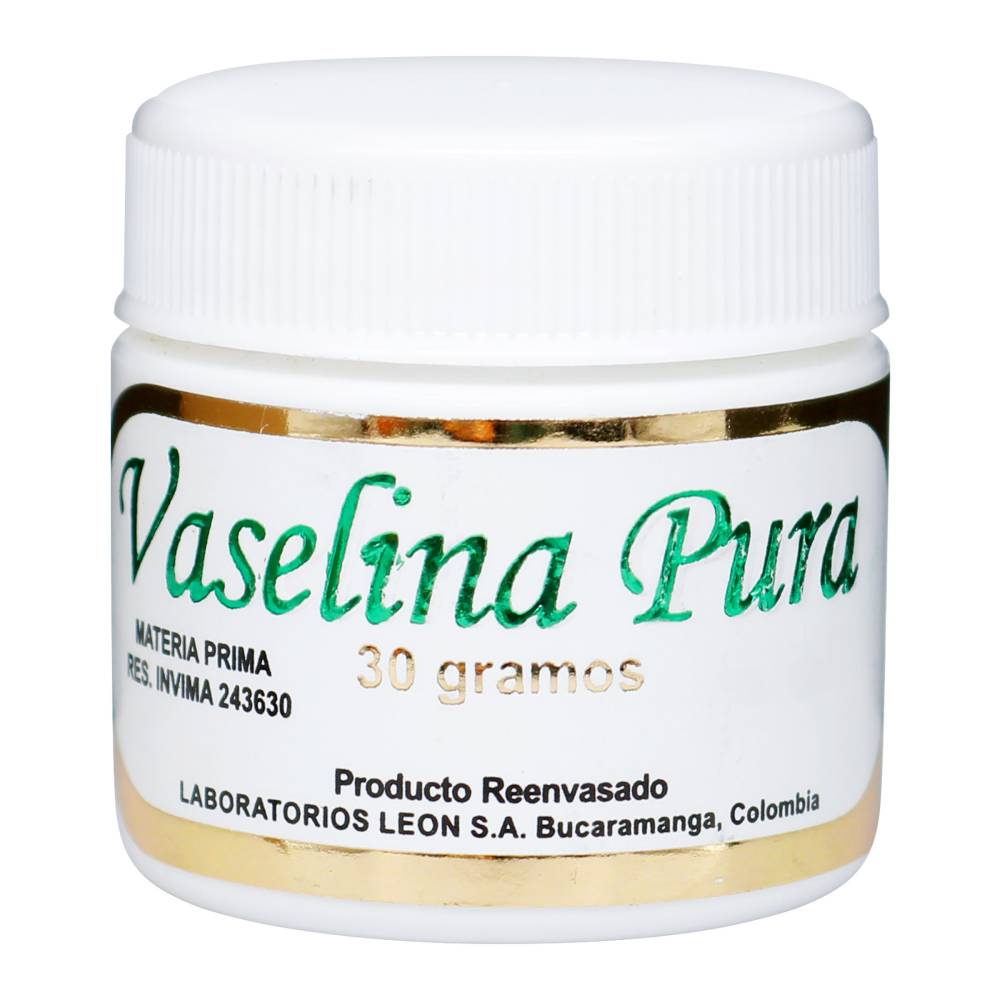Vaselina Pura Blanca Leon 30 g