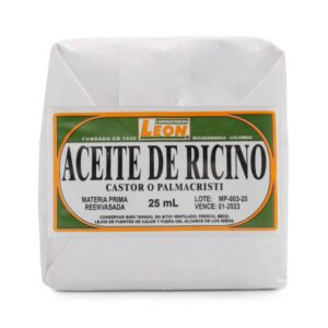 Aceite De Ricino Leon 25 ml 12 Unidades