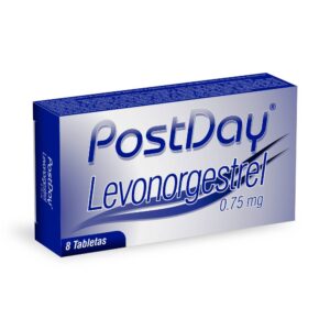 PostDay Levonorgestrel 0.75 mg 8 Tabletas