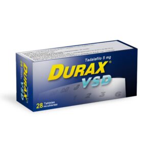 Durax Vsd Tadalafilo 5 mg 28 Tabletas