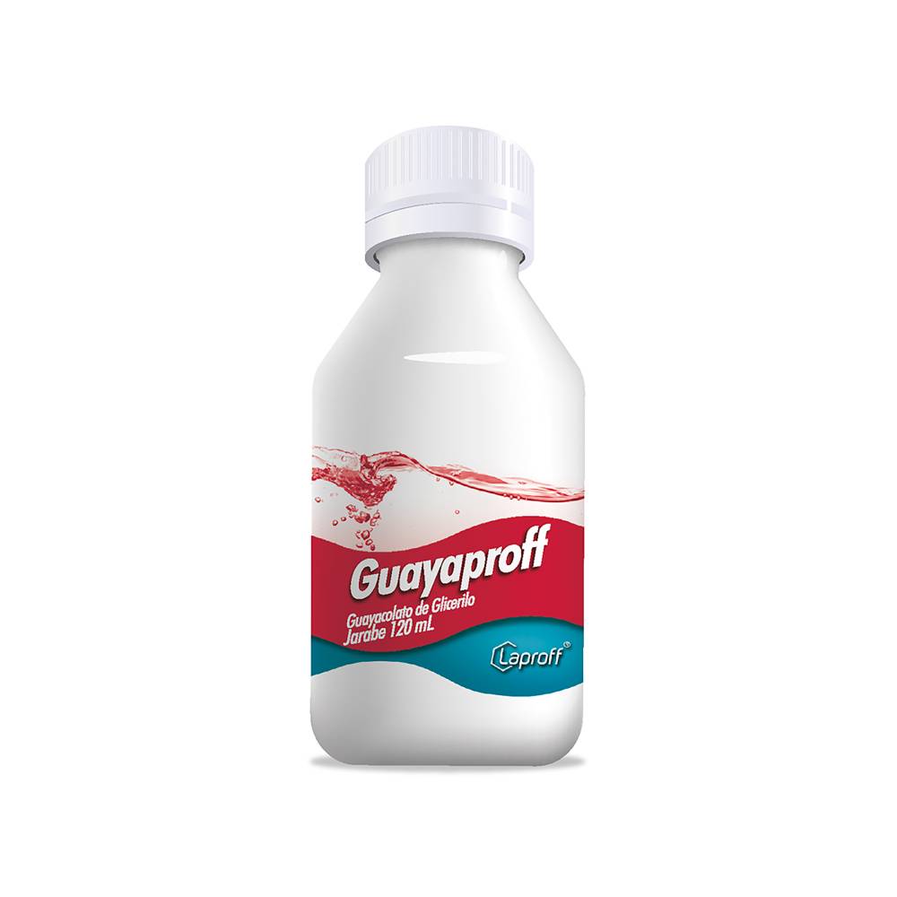 Guayaproff Guayacolato De Glicerilo 300 mg Jarabe 120 ml