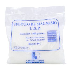 Sulfato de Magnesio Drofarma 500 g