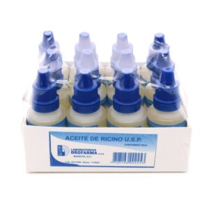 Aceite De Ricino Drofarma 20 ml 12 Unidades