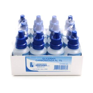 Glicerina Carbonatada Para Oidos 20 ml 12 Unidades