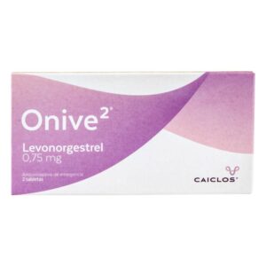 Onive 2 Levonorgestrel 0.75 mg 2 Tabletas