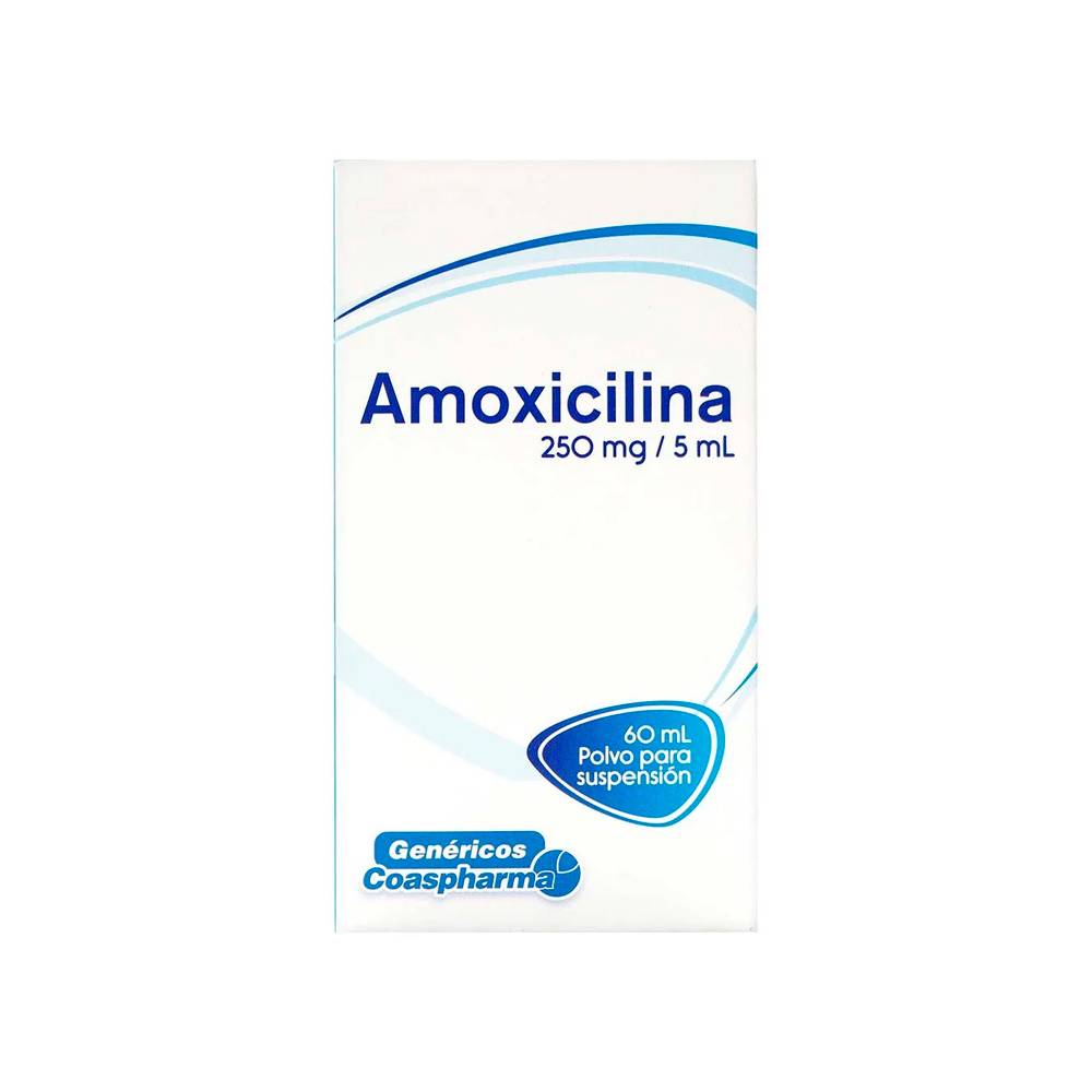 Amoxicilina 250 mg Polvo Para Suspension60 ml Coaspharma