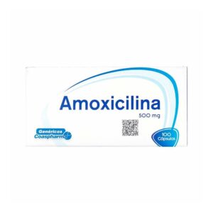 Amoxicilina 500 mg 100 Cápsulas Coaspharma