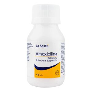Amoxicilina 250 mg Polvo Para Suspension 45 ml La Sante