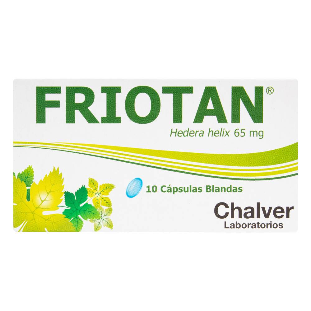 Friotan Hedera Helix 65 mg 10 Cápsulas