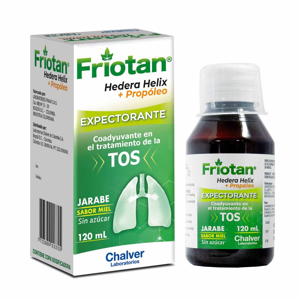 Friotan Hedera Helix + Propoleo Jarabe 120 ml
