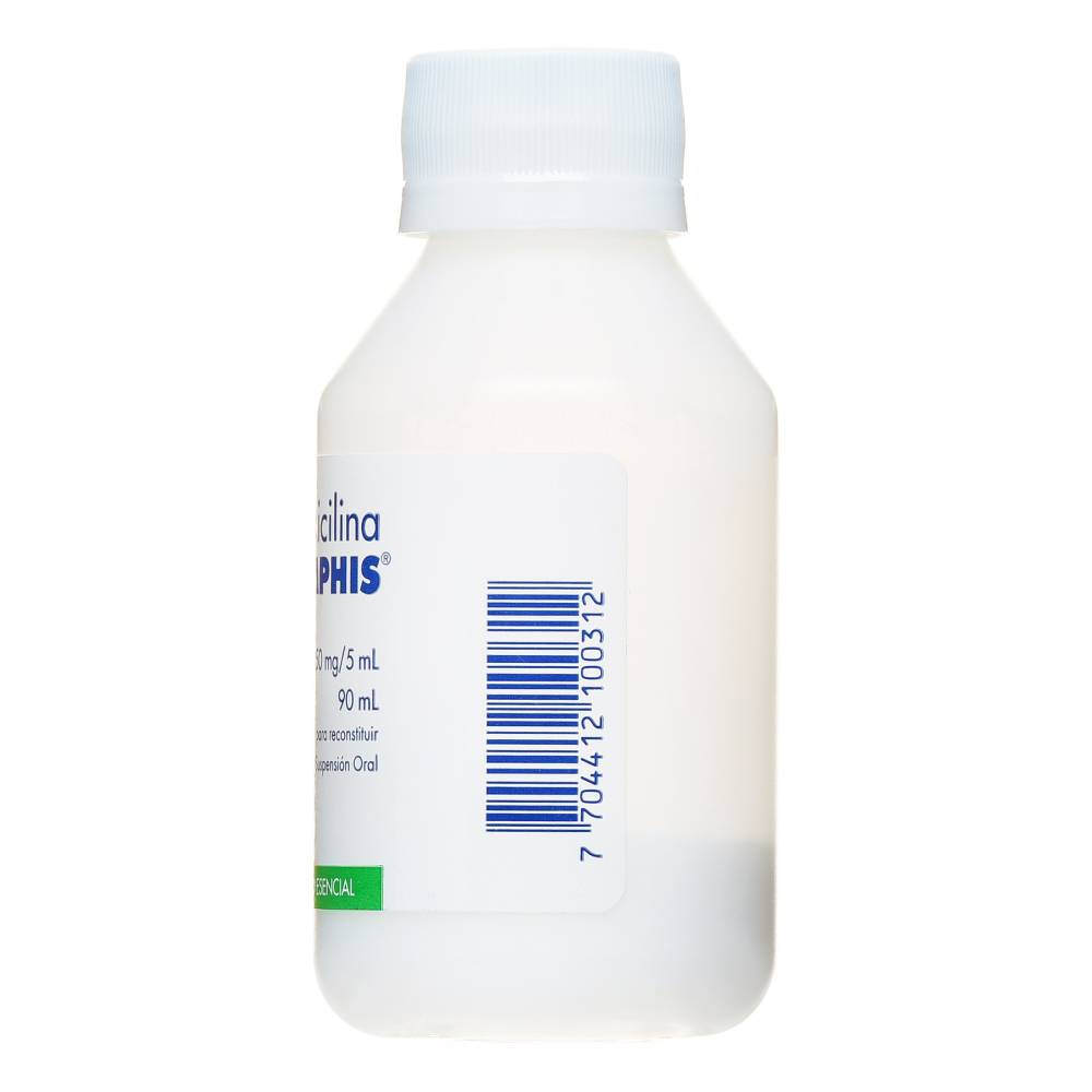 Amoxicilina 250 mg Polvo Para Reconstituir 90 ml Memphis - Imagen 3