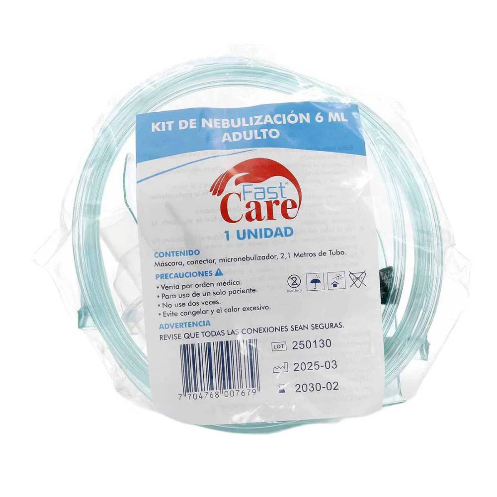 Kit de Nebulizacion 6 ml Adulto Fast Care