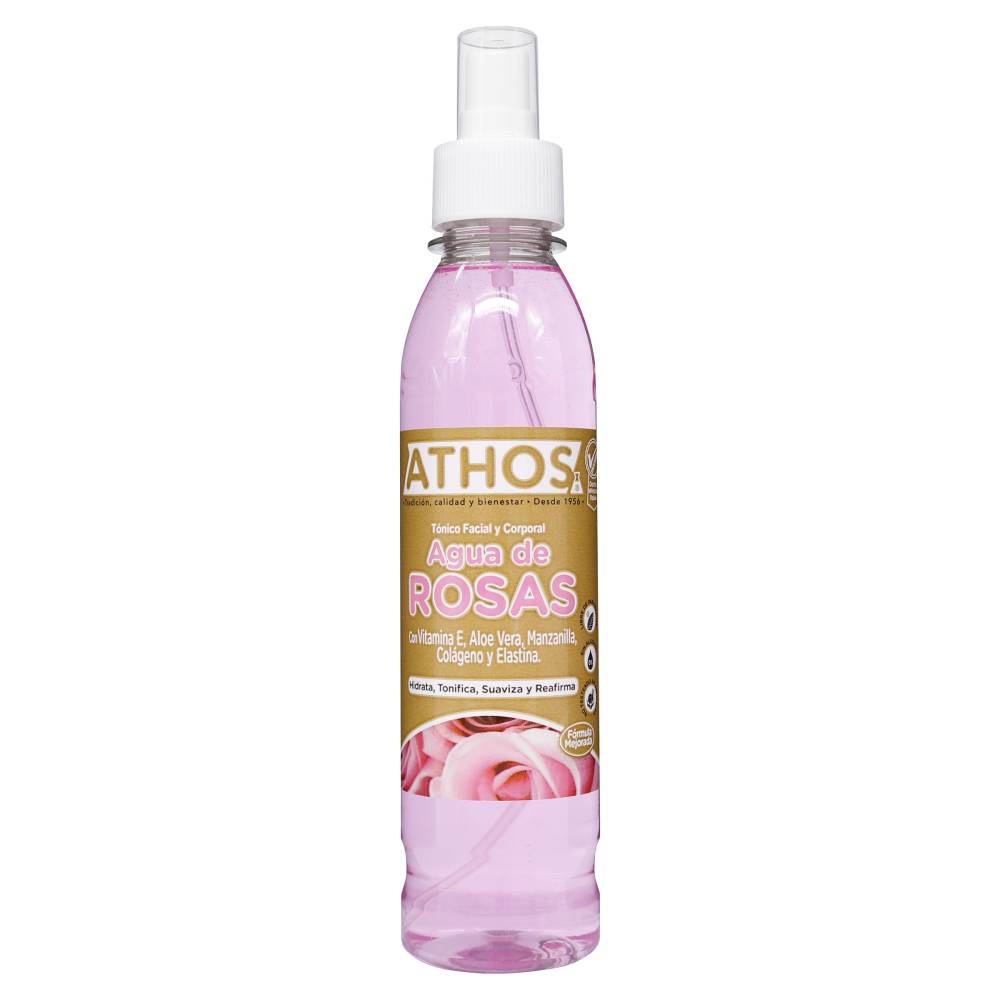 Agua de Rosas Athos Con Vitamina E 250 ml