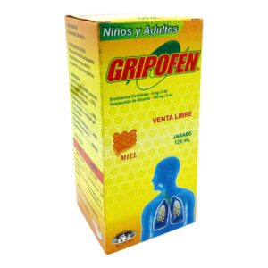 Gripofen Tos Jarabe Para Niños y Adultos 120 ml