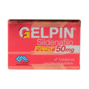 Gelpin Fast Sildenafilo 50 mg 2 Tabletas