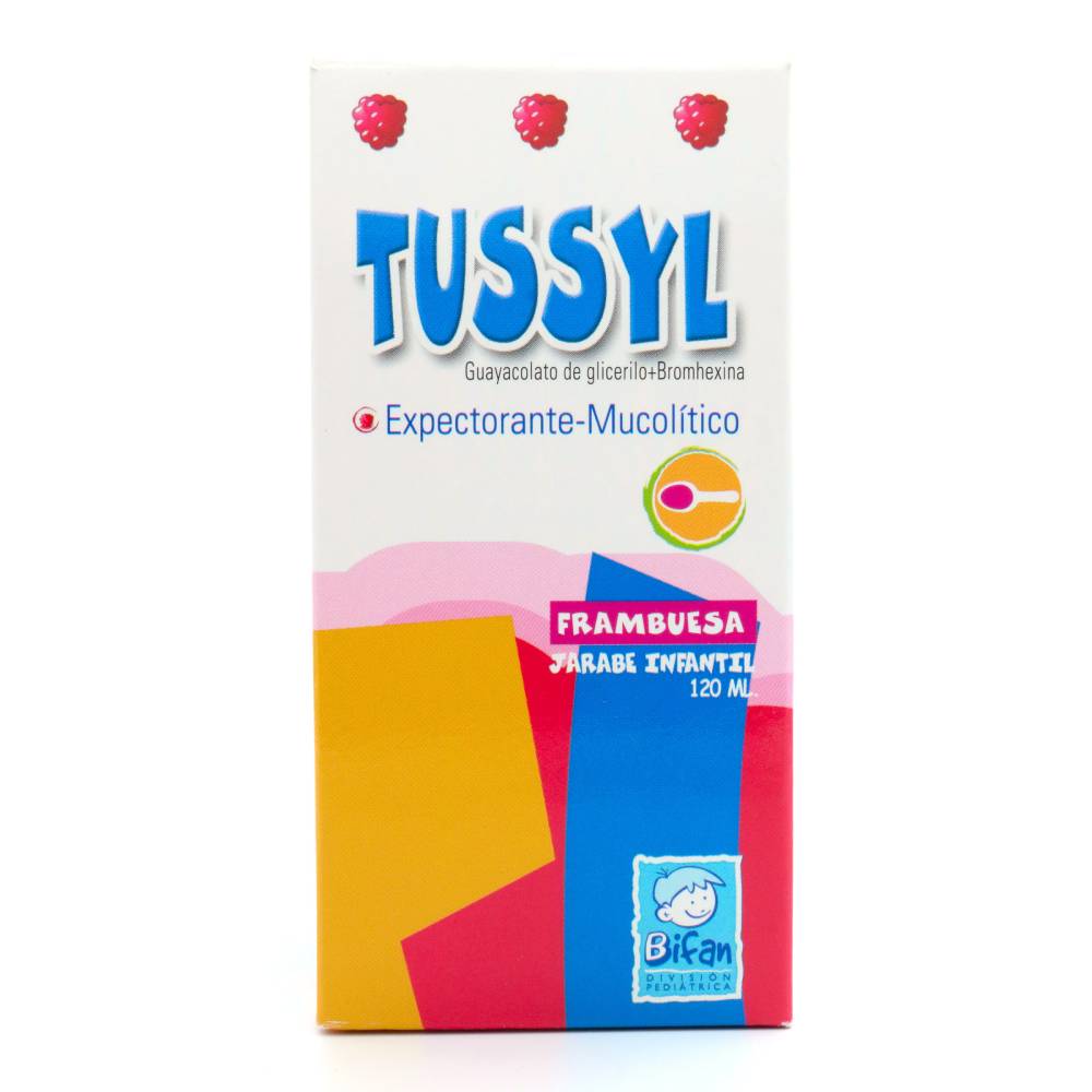 Tussyl Jarabe Para Niños Sabor Frambuesa 120 ml