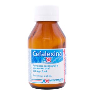 Cefalexina 250 mg Polvo Para Reconstituir 60 ml AG