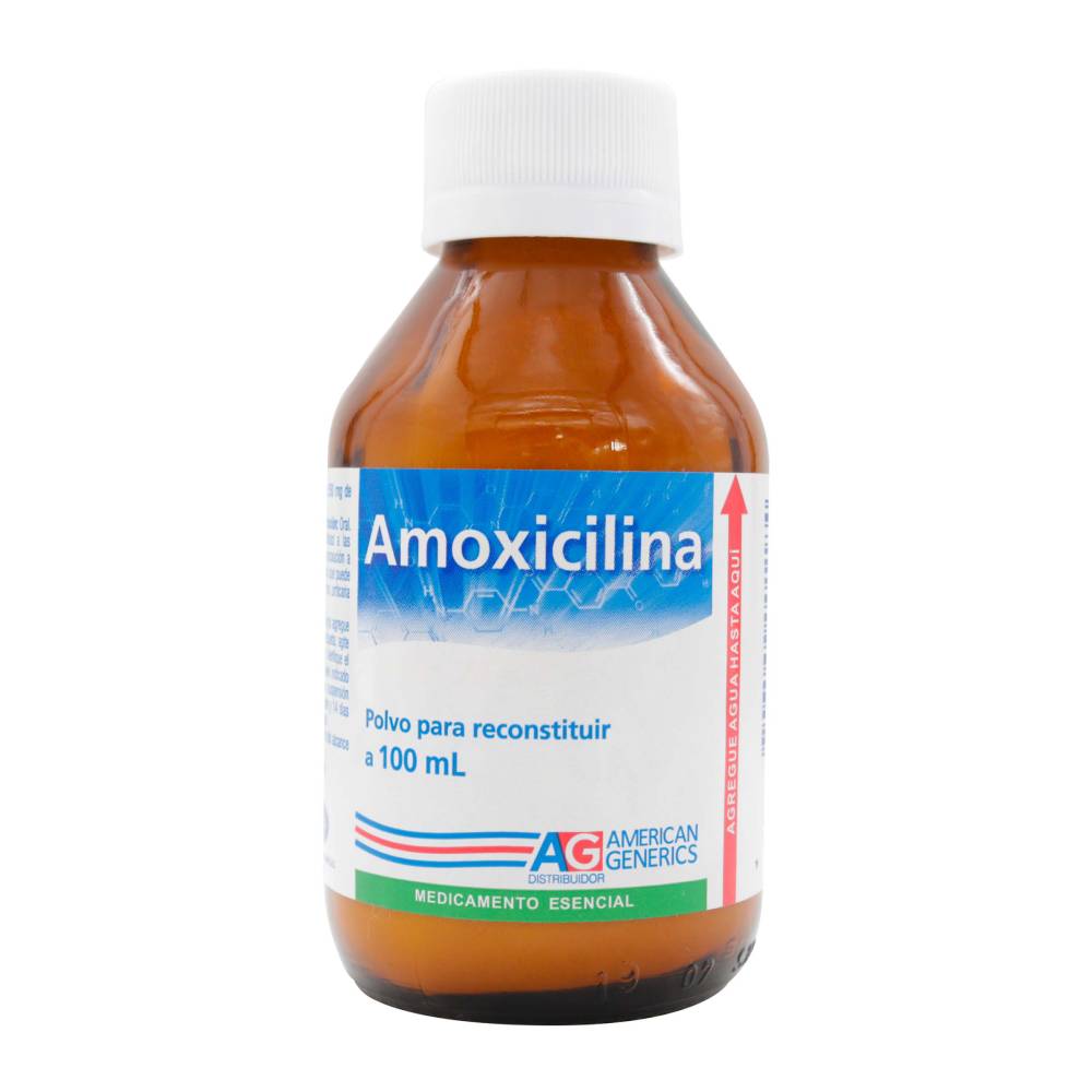 Amoxicilina 250 mg Polvo Para Reconstituir 100 ml AG