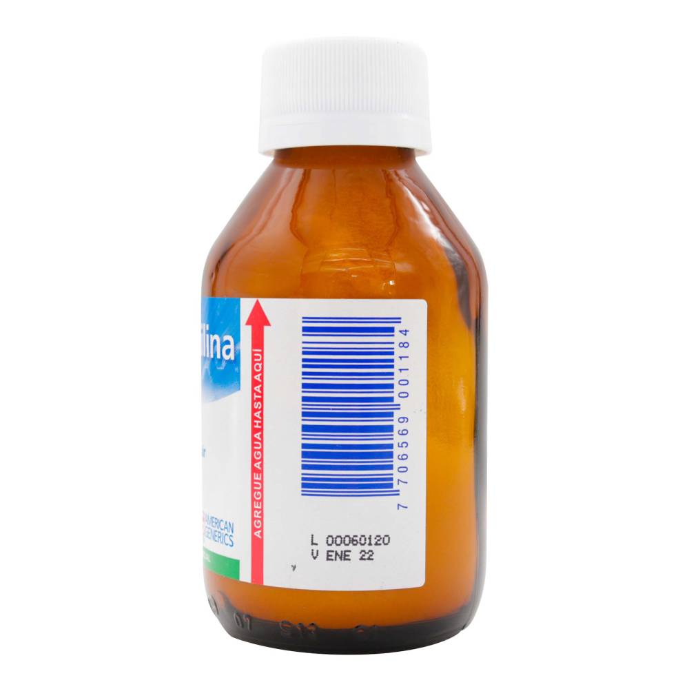 Amoxicilina 250 mg Polvo Para Reconstituir 100 ml AG - Imagen 3