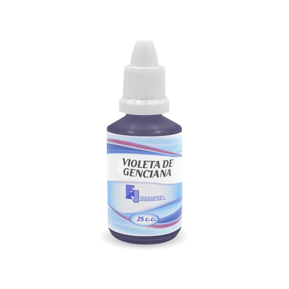 Violeta de Genciana 1 % 25 ml 12 Unidades