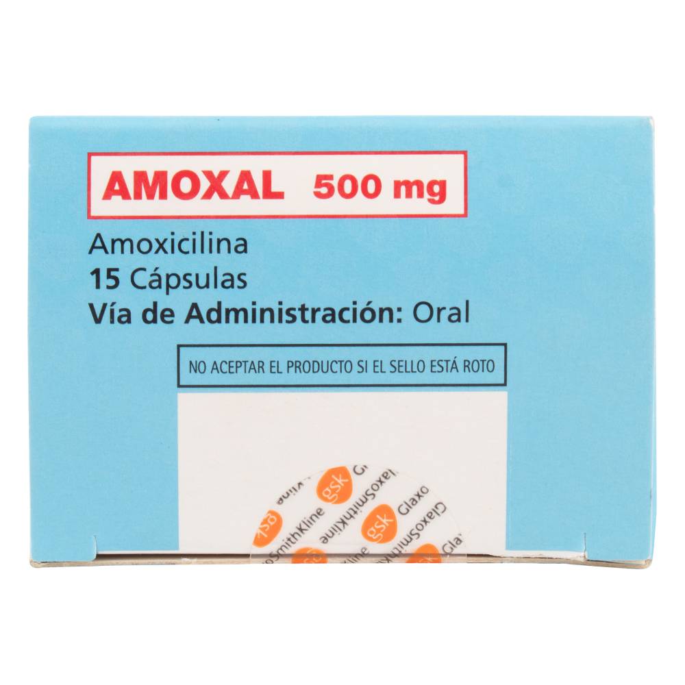 Amoxal Amoxicilina 500 mg 15 Cápsulas - Imagen 2