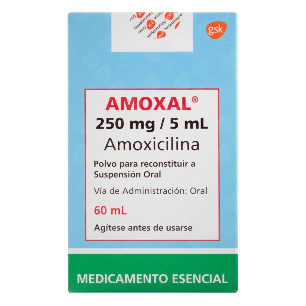 Amoxal Amoxicilina 250 mg Polvo Para Reconstituir 60 ml