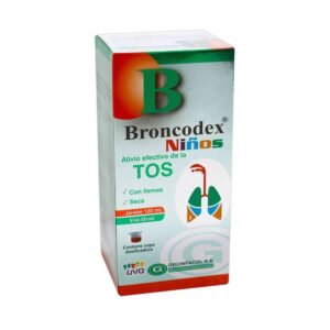Broncodex Jarabe Niños Sabor Uva 120 ml