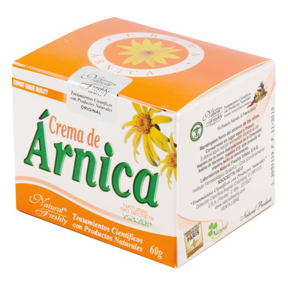 Crema De Arnica Freshly 60 g