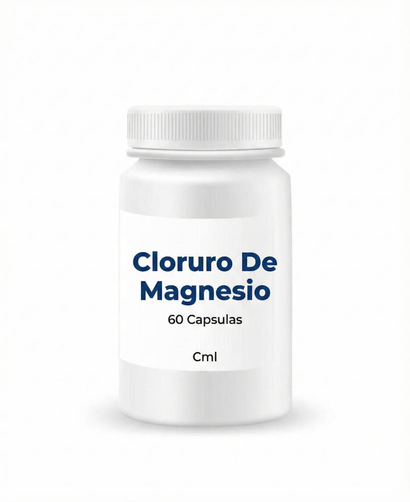 Cloruro De Magnesio 60 Capsulas Cml