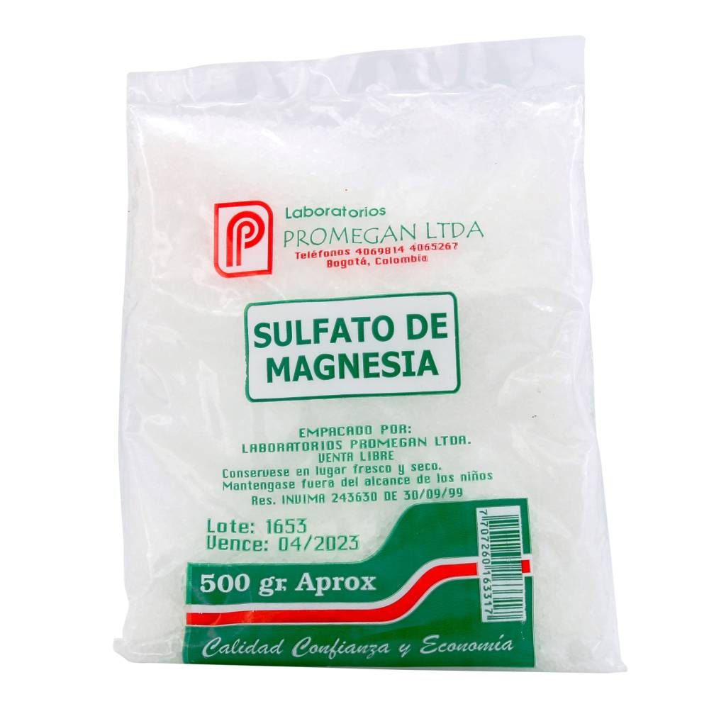 Sulfato de Magnesia Promegan 500 g