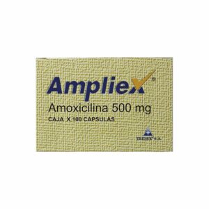 Ampliex Amoxicilina 500 mg 100 Cápsulas