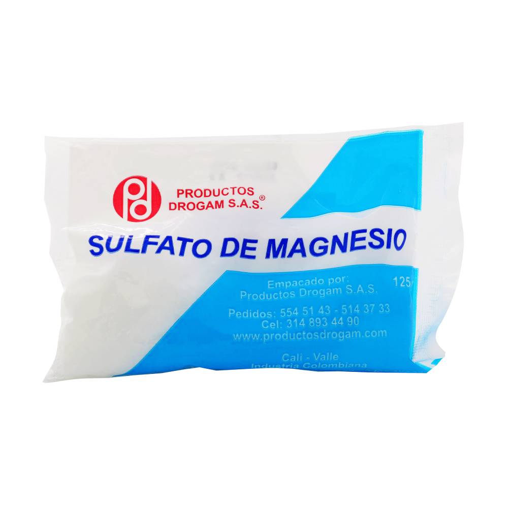 Sulfato de Magnesia Drogam 125 g